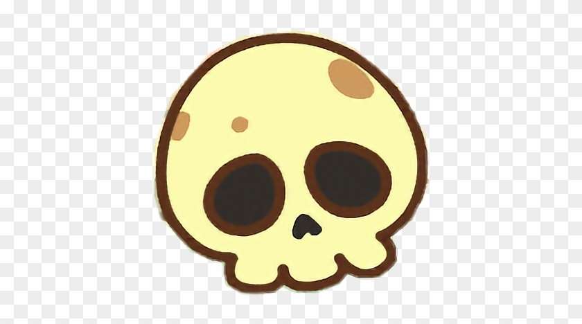 Clawbert Cute Kawaii Cartoon Skull Skeleton Scary Spook - Cartoon #786564