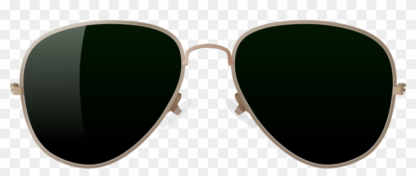 Sunglasses Black And White Vector Sungla - Sunglasses Png #786582