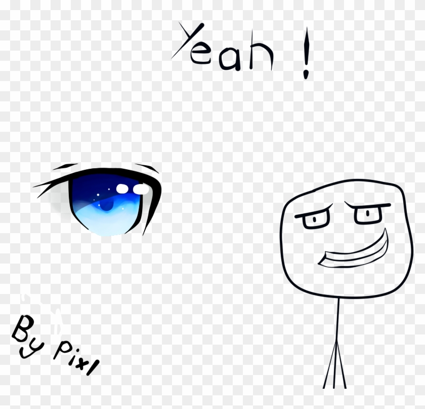 My First Anime Eye By Pixldragon - Cartoon #786666