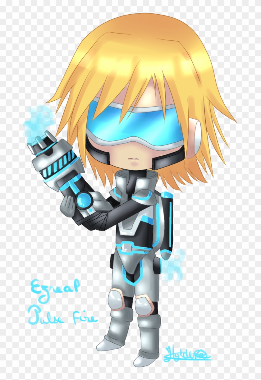 Chibi Ezreal Pulse Fire - League Of Legends Chibi Ezreal #786712