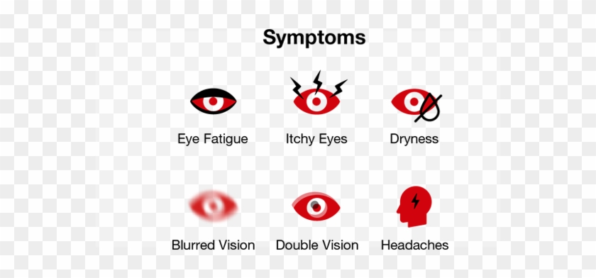 What Effects Do Our Eyes Feel - Computer Vision Syndrome Eyes #786842