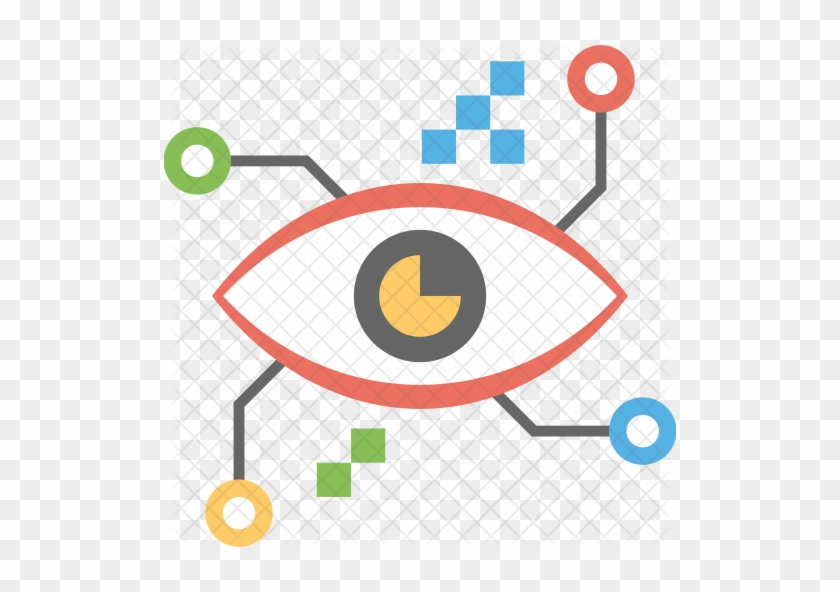 Mechanical Eye Icon - Cyberwarfare #786955