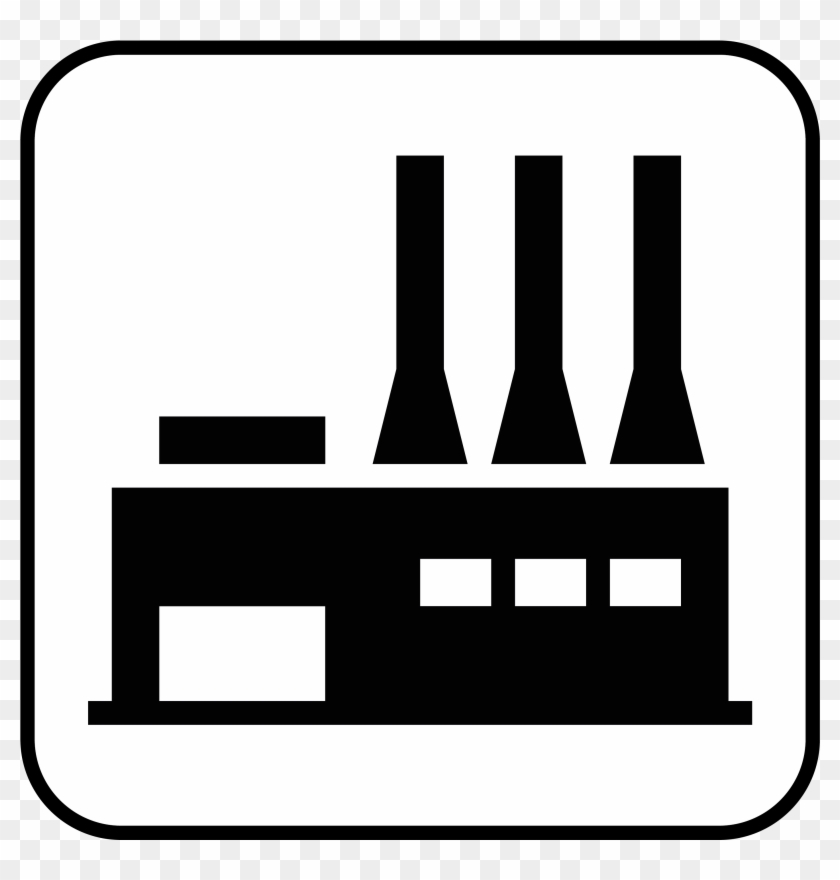 Industrial Hall Icon - Industry #786987