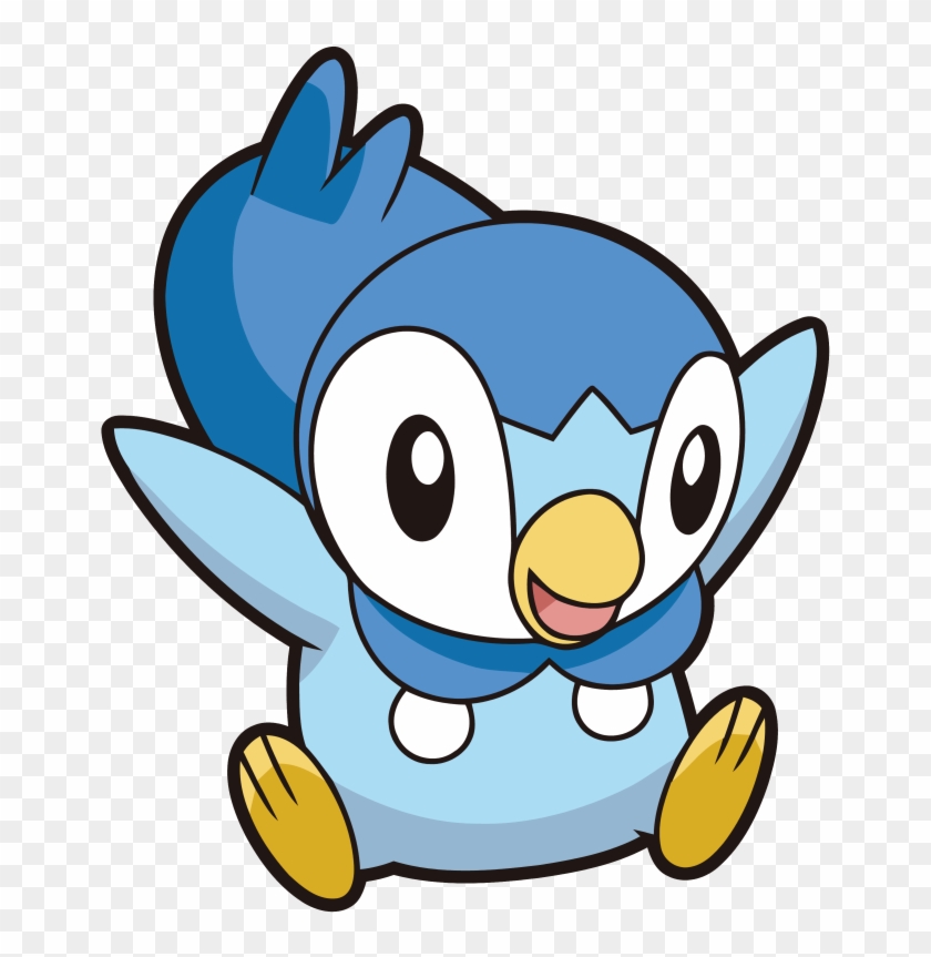 393piplup Dp Anime - Blue Pokemon Penguin #787150