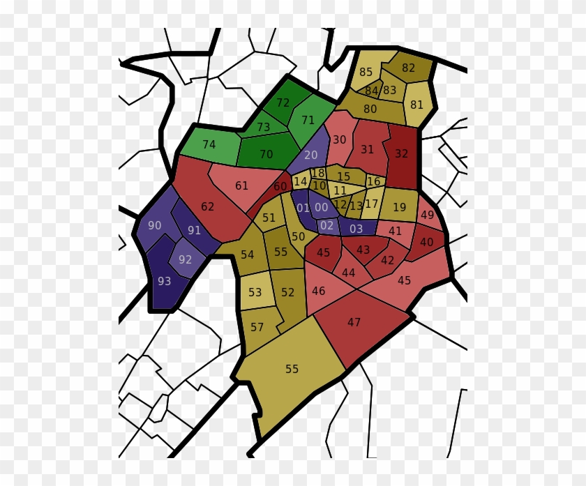 Map[edit] - Stadsdelen Leiden #787336
