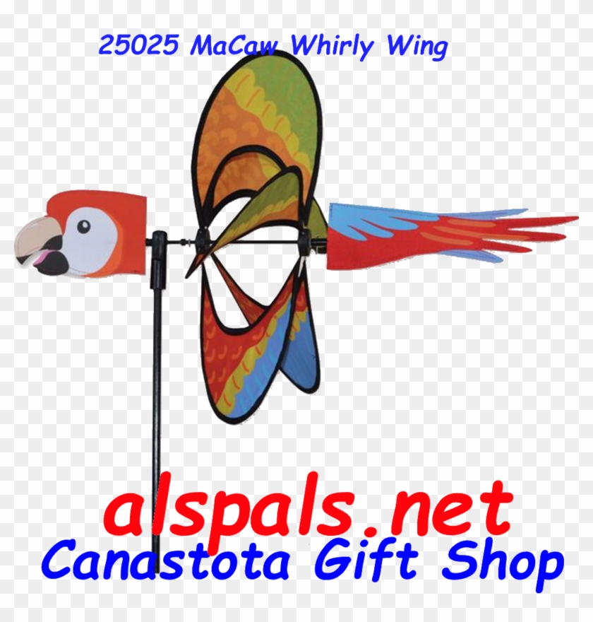 Macaw Petite & Whirly Wing Spinner Upc - Wind #787339