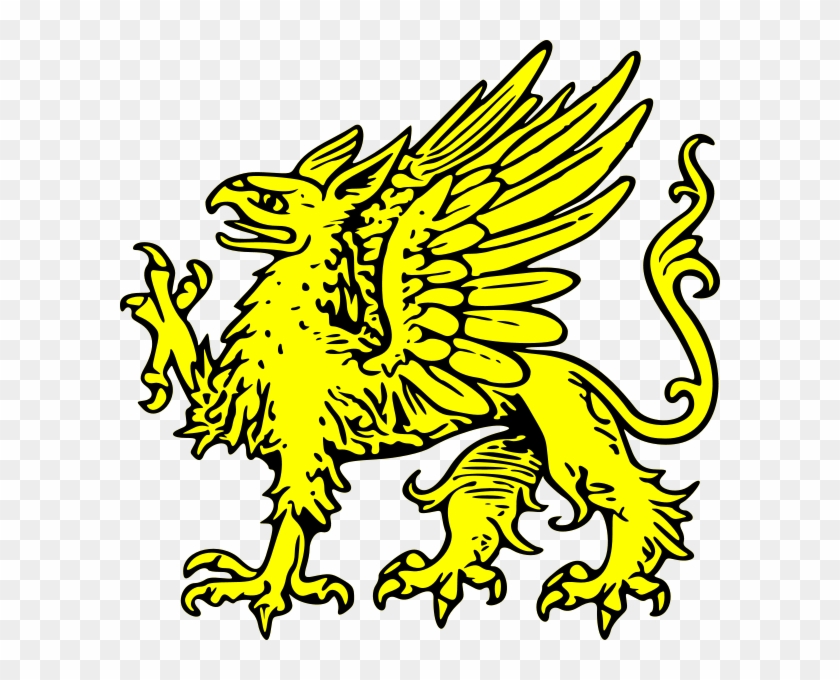 Griffin Passant Png Images - Heraldic Griffin #787366