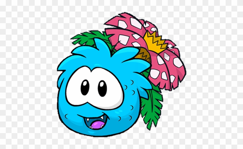 Puffle Venusaur - Puffle Azul #787577