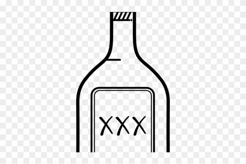 Liquor Clipart Rum - Glass Bottle #787511