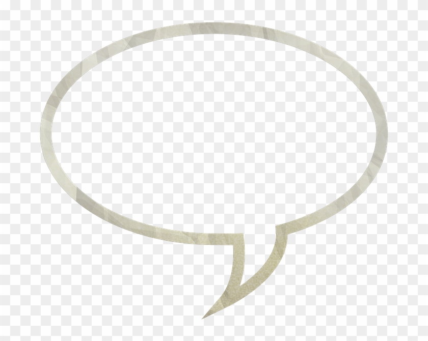 Speech Bubble Outline 17, Buy Clip Art - Doorzichtige Tekstballon #787538