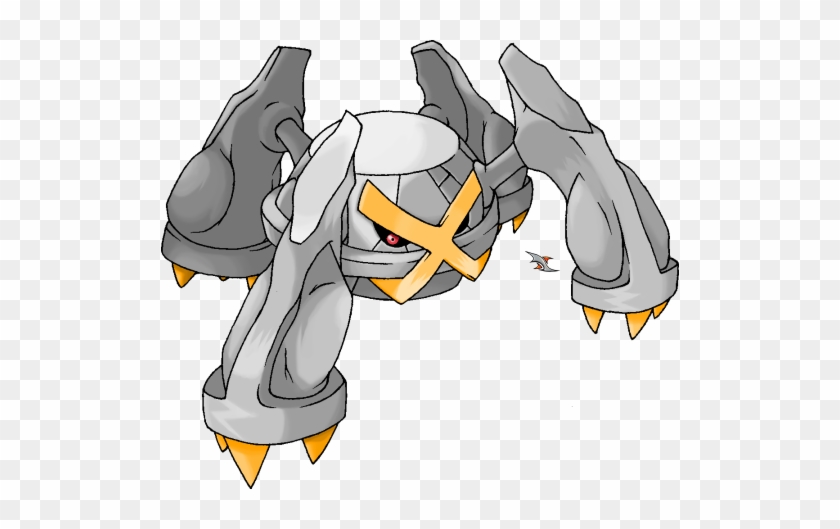 Anyone Who Says Having Two Kit-kat's Fall Out Of The - Pokemon Shiny Metagross #787650