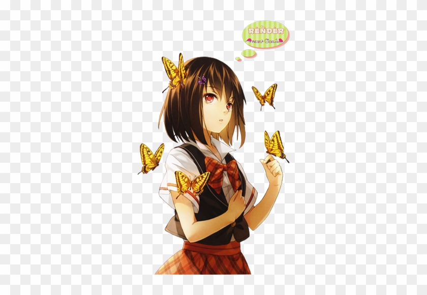 Comment Or Favorite Or Watch If You Download - Anime Cute Girls - Free  Transparent PNG Clipart Images Download