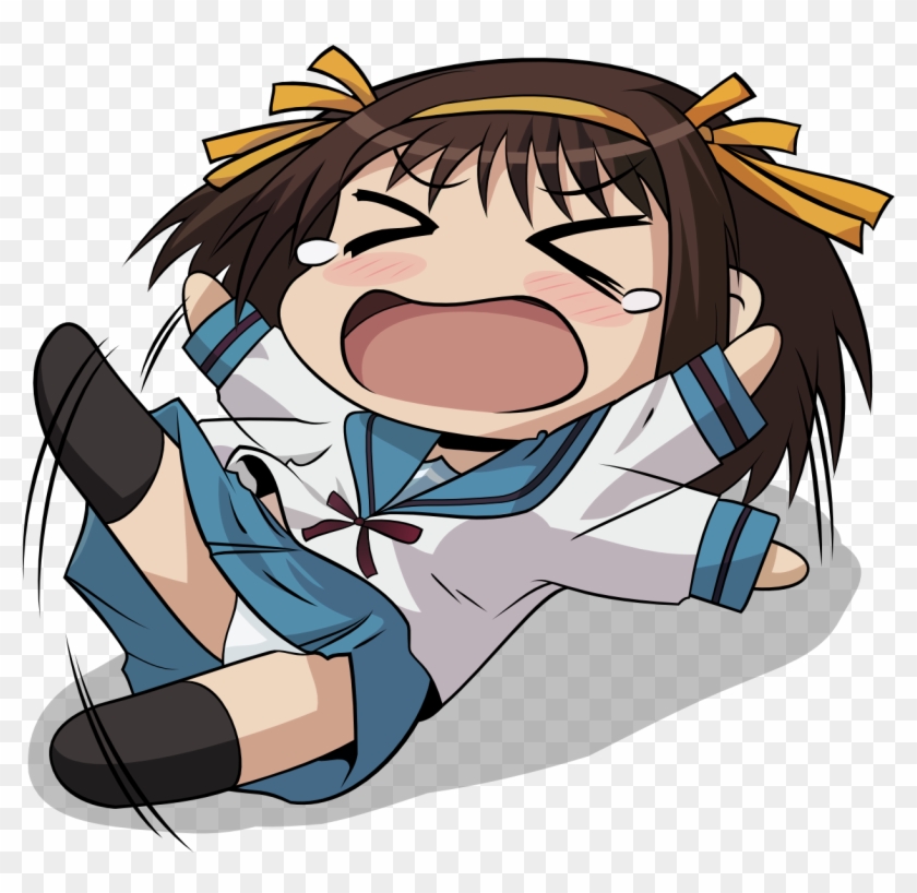 Angry Anime Girl Chibi For Kids - Yuno Gasai Chibi Gif - Free Transparent  PNG Clipart Images Download