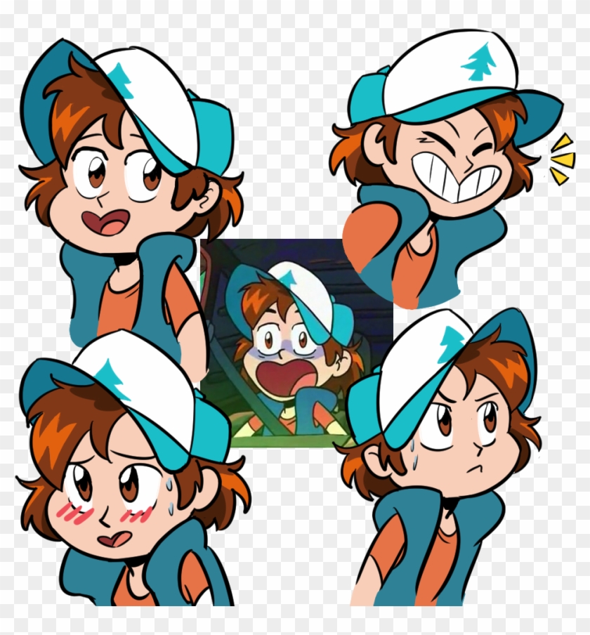 Dipper Pines Mabel Pines Social Group Cartoon Male - Dipper Gravity Falls Anime #787858