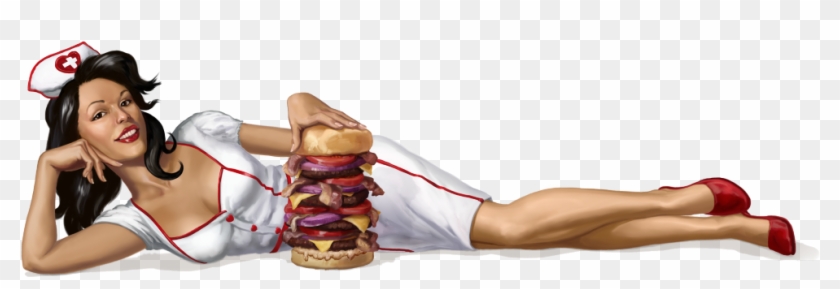 A Popular Tourist Destination In Las Vegas, Heart Attack - Heart Attack Grill #787951