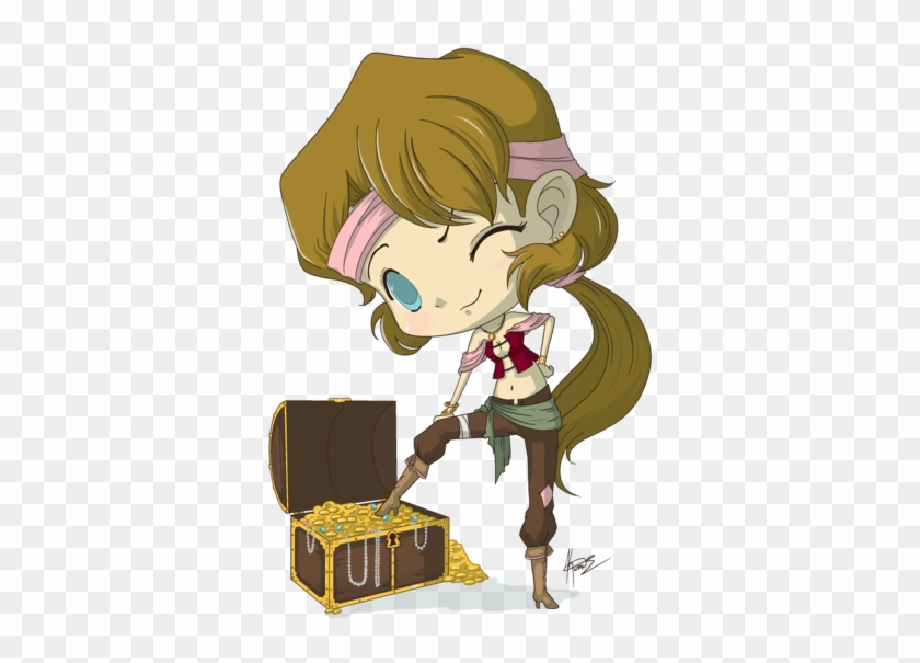 Chibi Pirate Ookamiyashachan - Cute Chibi Pirate #787965