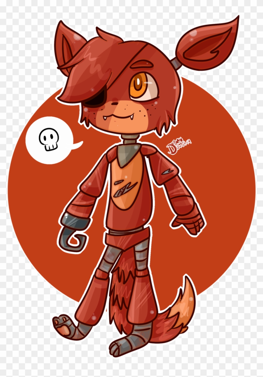 Chibi Foxy By Damian Fluffy Doge - Cute Pictures Of Foxy The Pirate Fox #787969