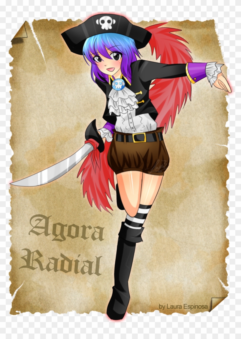 Anime Pirate Ca Source - Anime Pirate Chibi Girl #787983