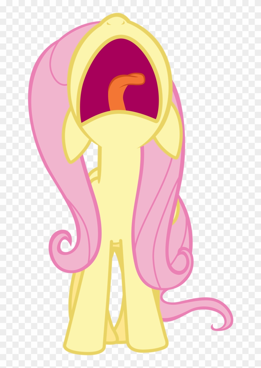 Fluttershy Yelling By Tardifice - Vector Yelling Mlp #787982