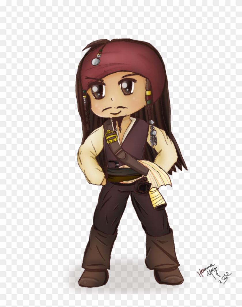 Cute Cartoon Pirates Download Cute Cartoon Pirates - Jack Sparrow Anime Png #788022