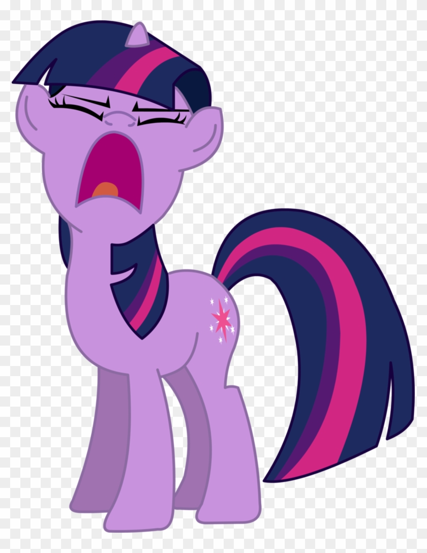 Twilight Sparkle Yell Vector By Stealth1139 - Twilight Sparkle Yelling #788041