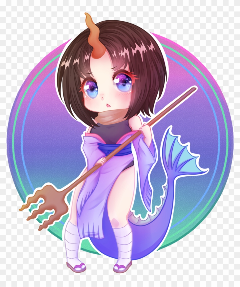 Rsusnoyo Deviant Blue Purple Cartoon Vertebrate Human - Elma Dragon Maid Fanart #788059