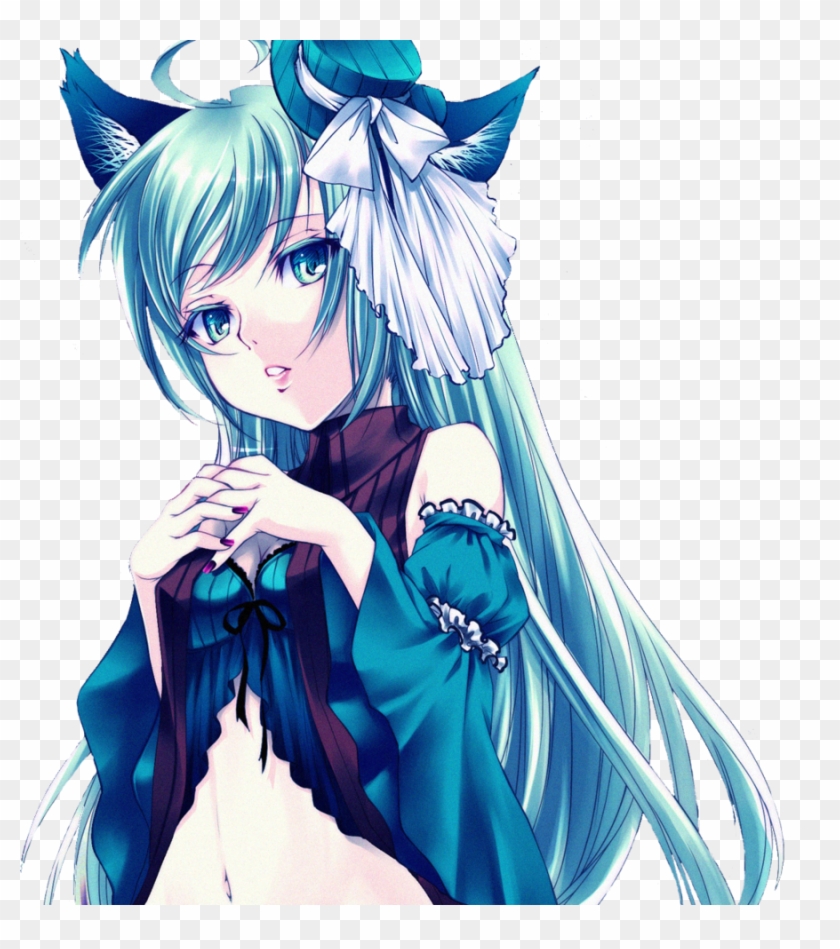 Background Transparent Anime Png Image - Gift Watch - Anime Neko Girls Sport Metal Watch #788082