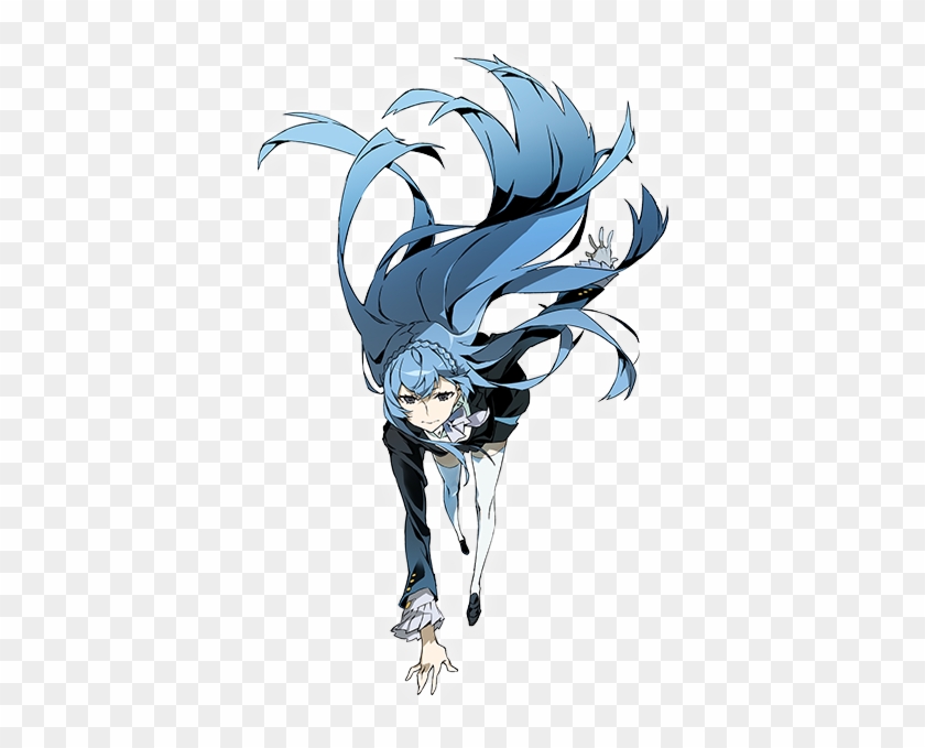 Sonozaki Noriko -she Reminds Me Of Esdeath With Her - Sonozaki Kiznaiver Png #788088