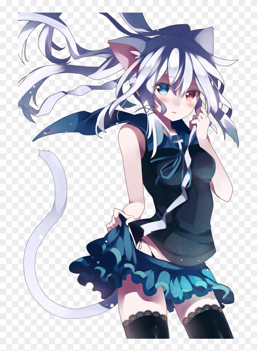 Anime Girl Neko Render Free Transparent Png Clipart Images Download