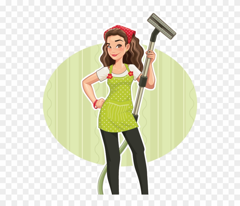 Our Clients - Cleaning Woman Cartoon #788113
