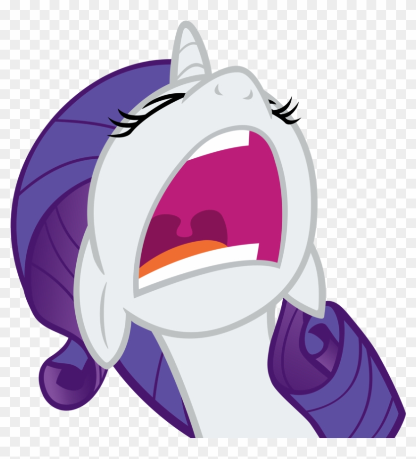 Rarity Yell By Ohitison Rarity Yell By Ohitison - Mlp Rarity Yelling #788149