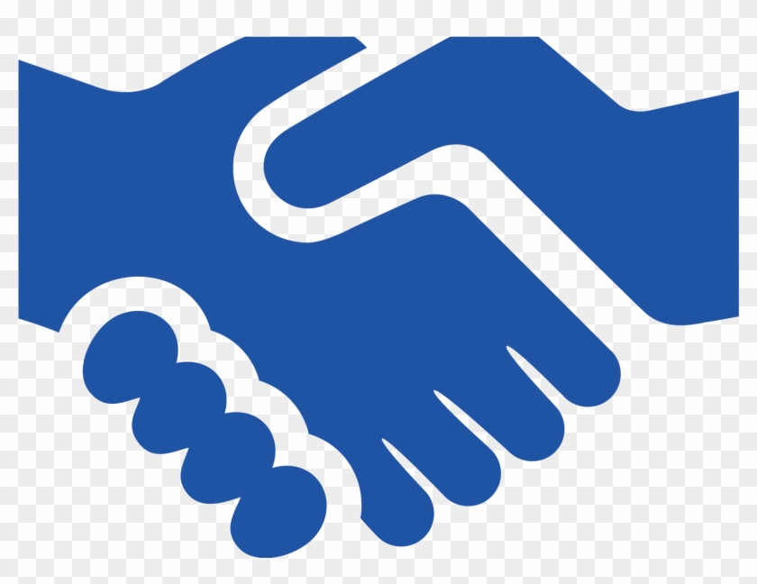 Handshake Computer Icons Holding Hands Clip Art - Shake Hand Logo Png #788178