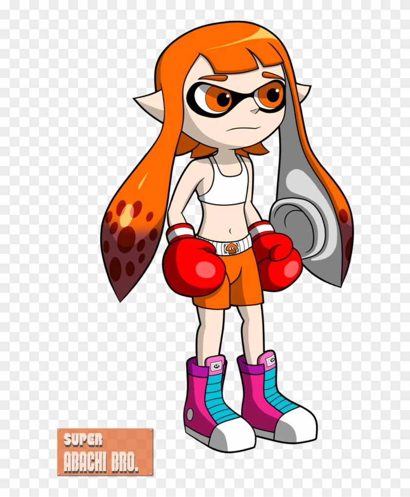 Inkling Girl Boxer By Superabachibro - Splatoon Boxing #788208