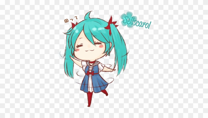 Anime - Hatsune Miku Kawaii Gif #788239