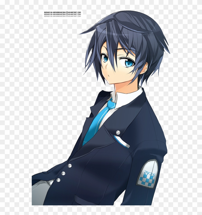 Forum - Anime Blue Hair Boy - Free Transparent PNG Clipart Images Download