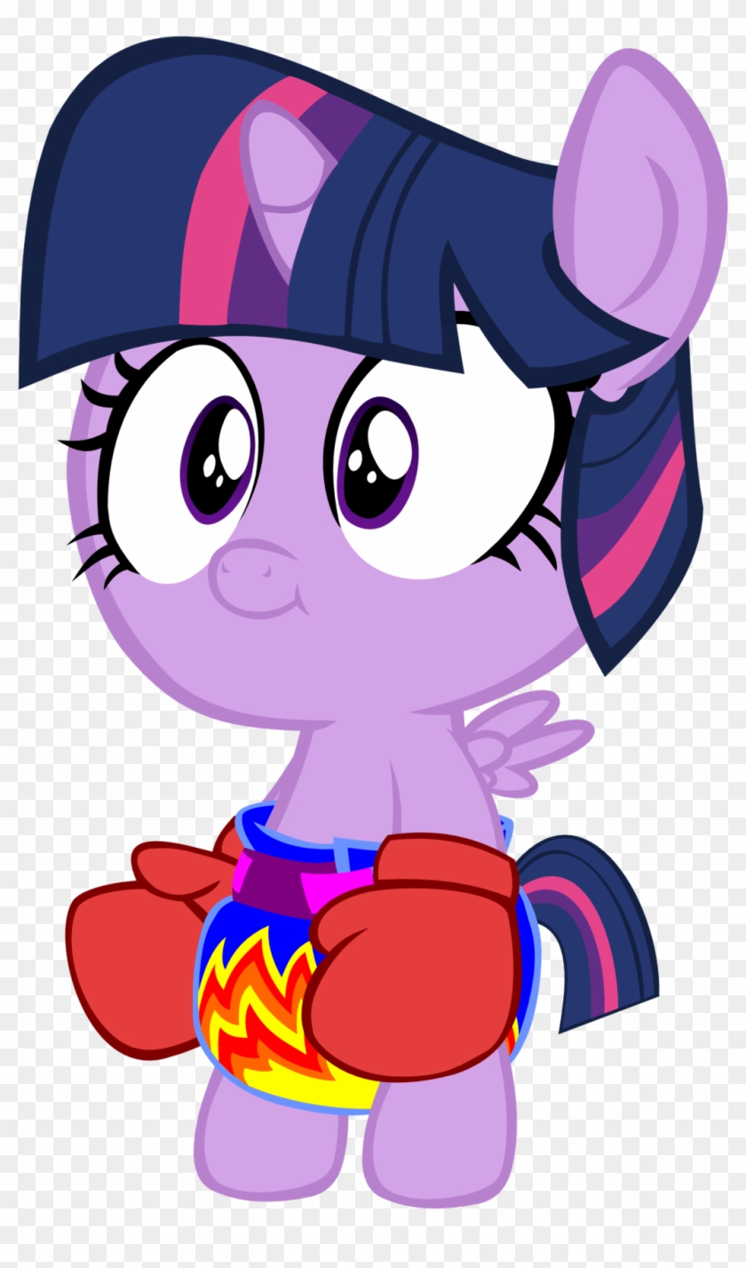 Baby Princess Twilight Sparkle Boxer By Megarainbowdash2000 - Pony Boxing #788314