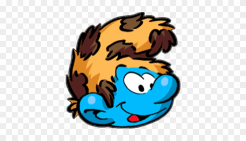 Caveman Smurf Was Introduced To The Game With Ios Version - Caveman #788315