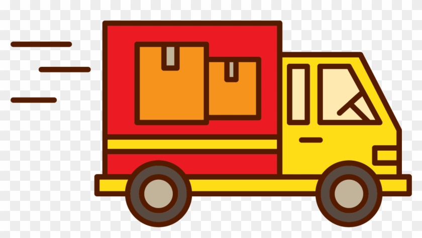 Logistics Cargo Freight Transport - Vector Camion De Entrega #788462