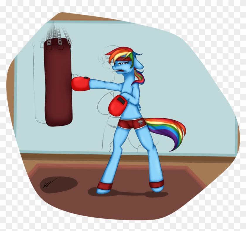 Rainbow Dash Boxer By Koko-nya - Rainbow Dash #788502