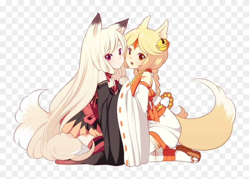 Kitsune Pair By Poffinbox - Kitsune Neko #788549