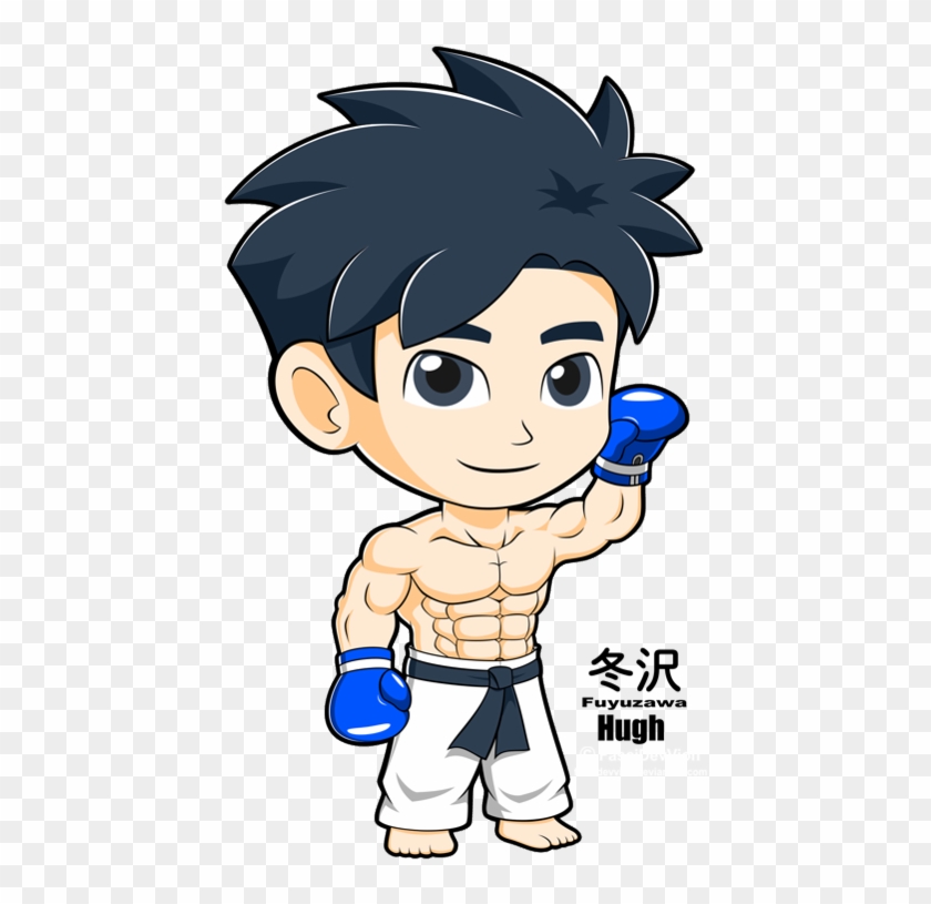 Muscular Chibi Boxer - Chibi Boxer #788554