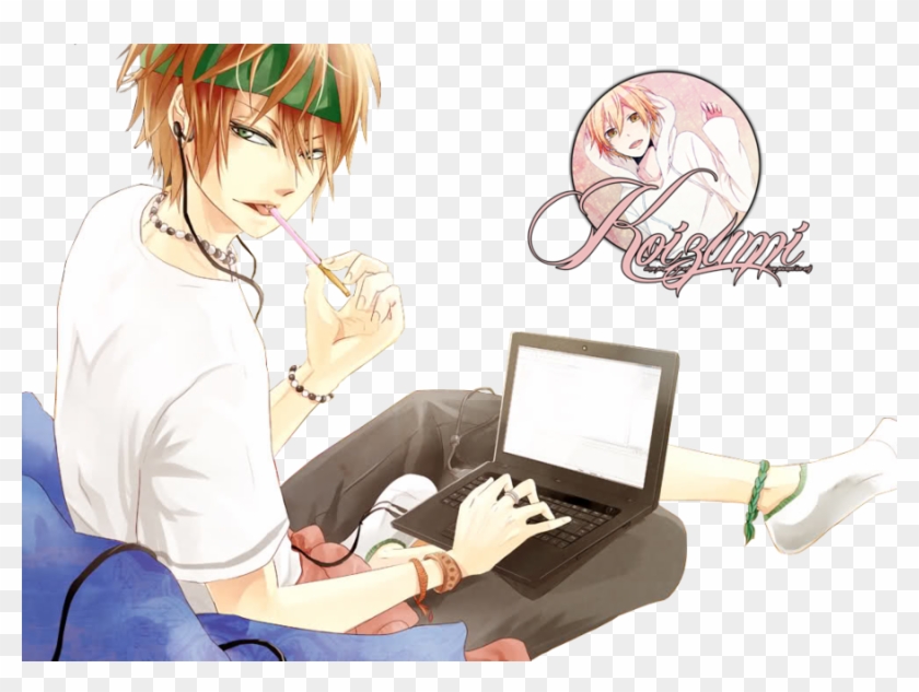 Anime Boy Render By Lkoizumil - Anime Writing Render #788564