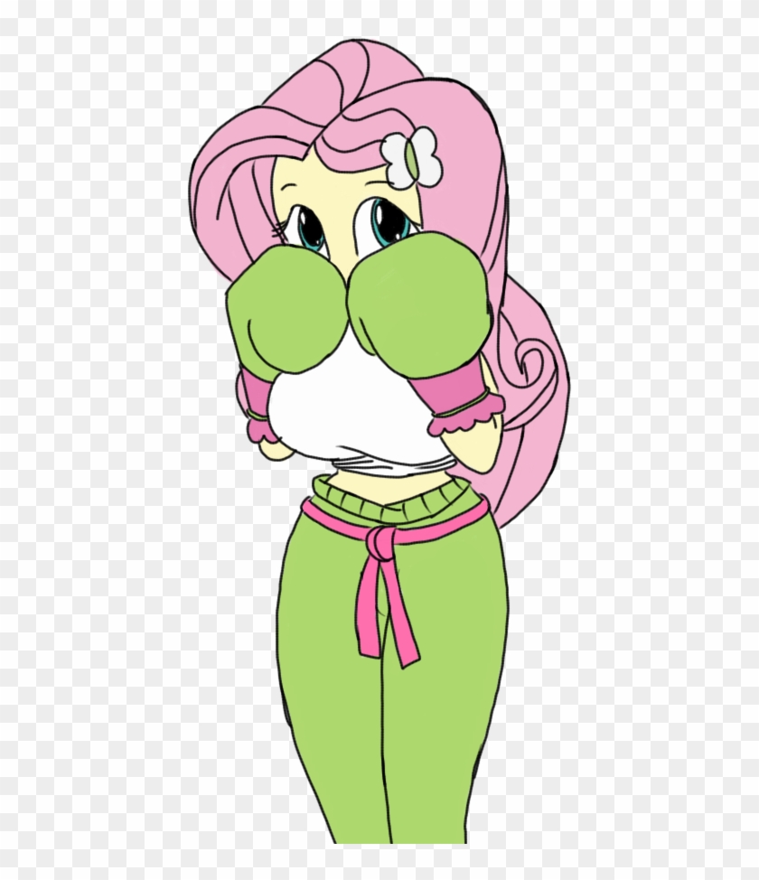 Toyminator900, Boxing, Boxing Gloves, Breasts, Busty - Fluttershy Timid #788565