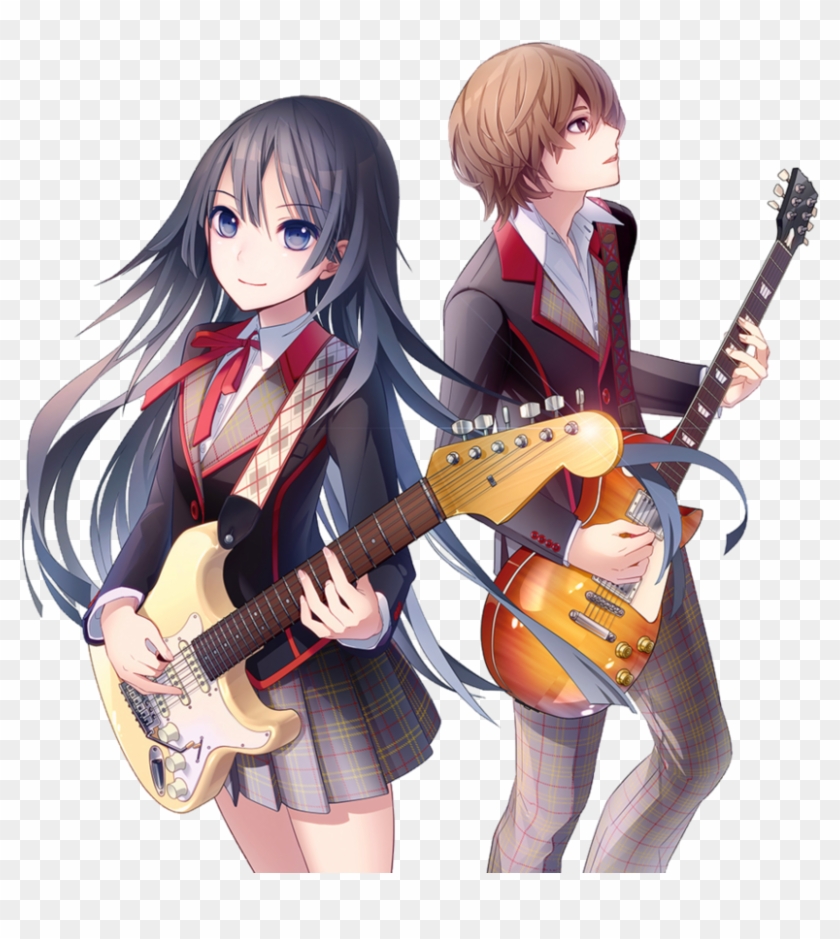Anime Boy And Girl Render By Katrinasantiago0627 - Anime Gamer Couple #788581