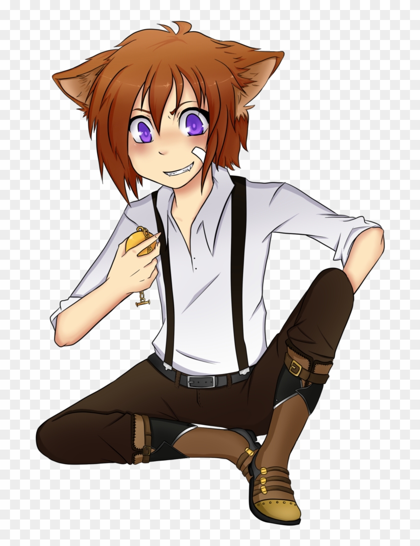 Wolf Boy Colored By Naivesagittarian On Deviantart - Anime Wolf Boy Transparent #788586