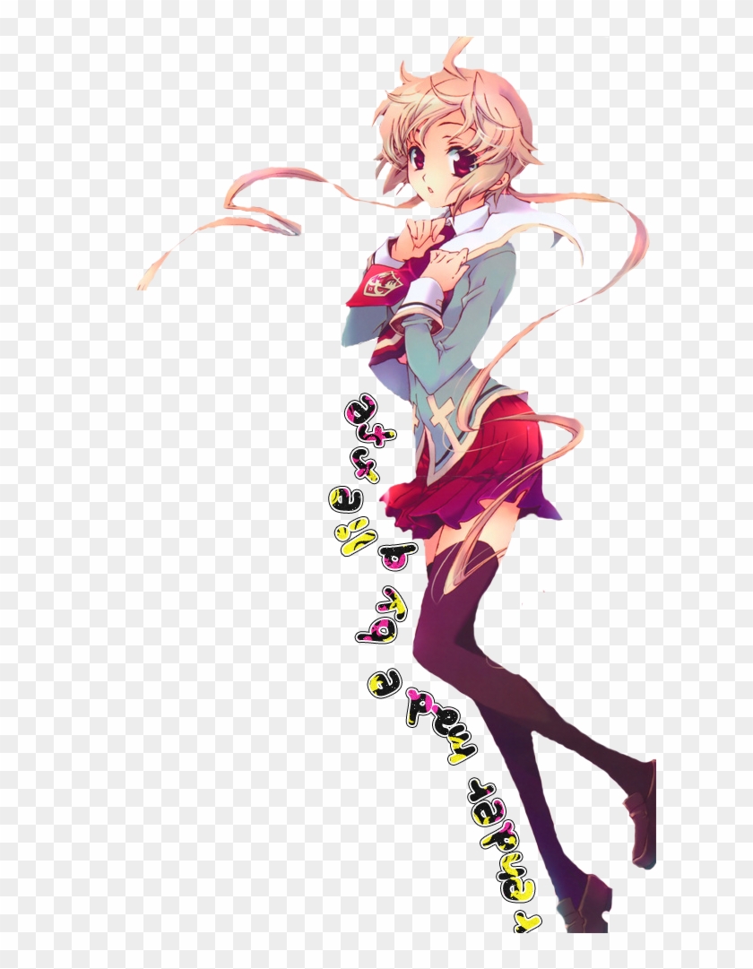 Anime Girl Render By Qlieffe On Deviantart - Anime Artist Girl Render #788647