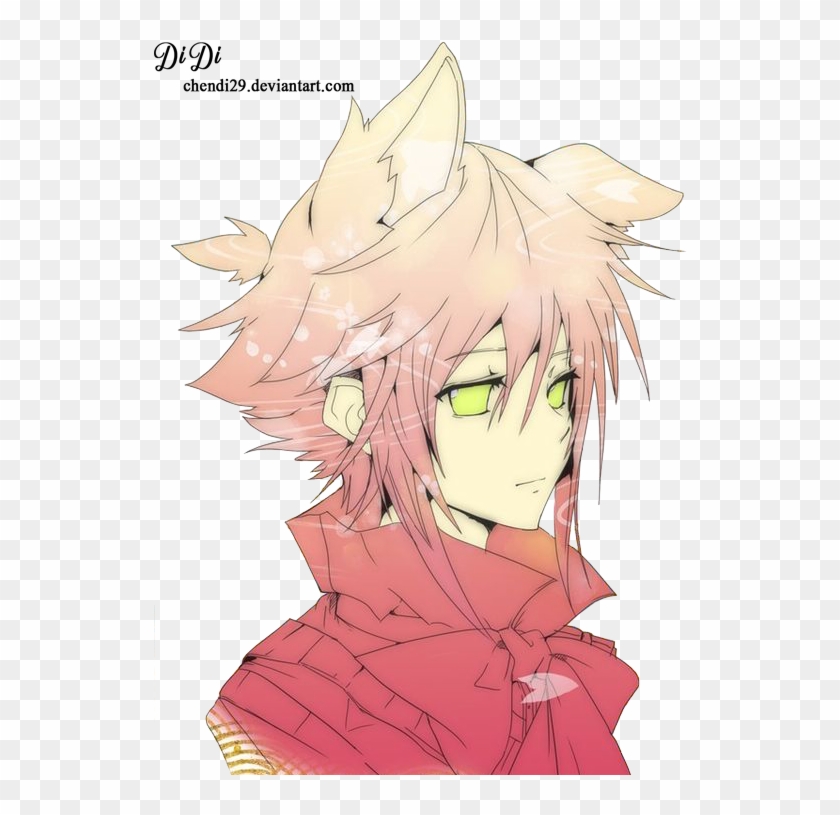 Anime - Cute Fox Boy Anime - Free Transparent PNG Clipart Images Download