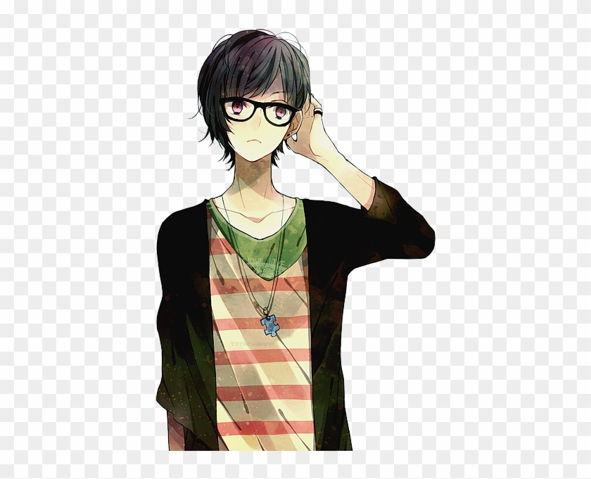 Anime, Boy, And Glasses Image - Anime Boy Transparent Background #788704