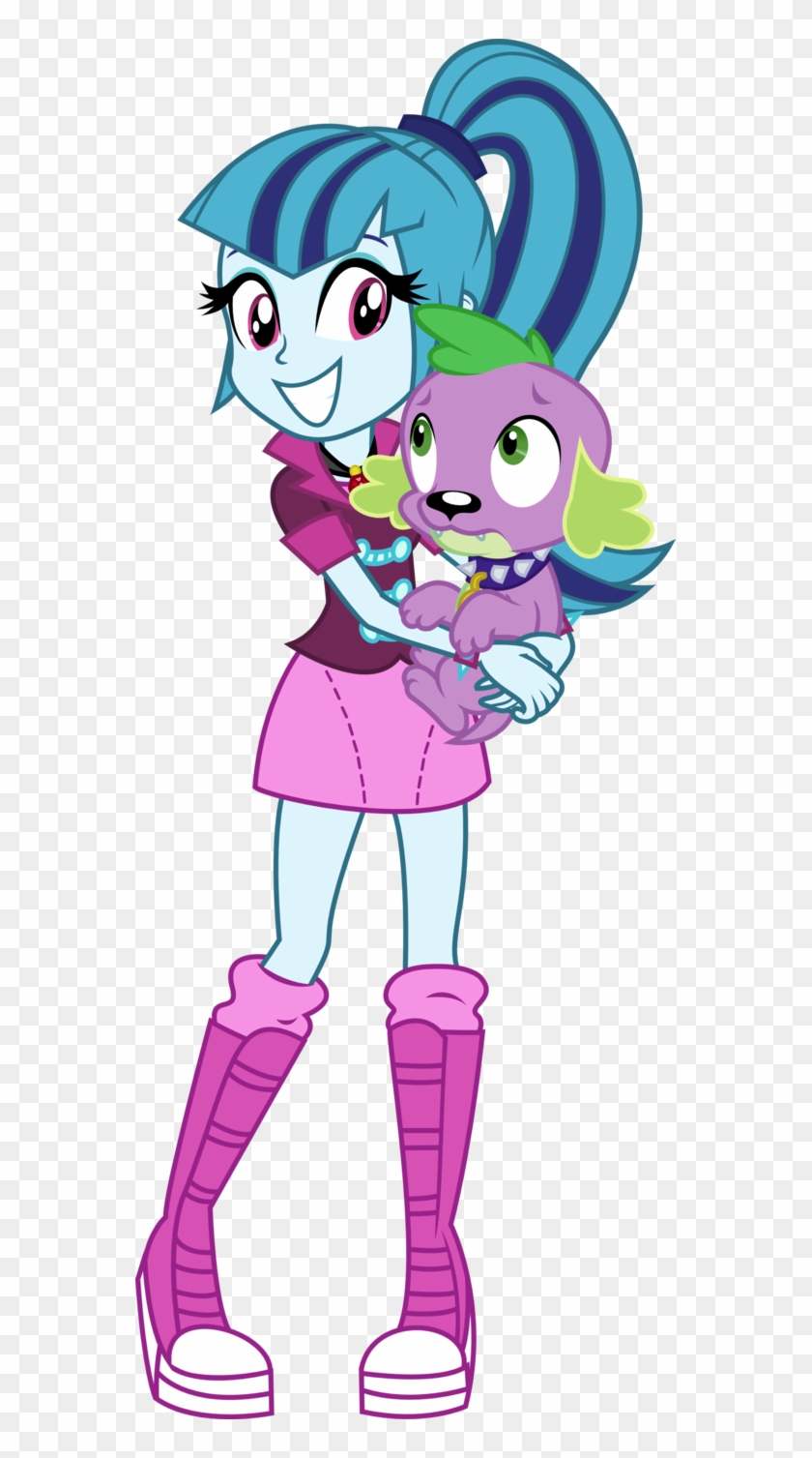 Sonata Dusk And Spike - Como Es Sonata Equestria Girl #788725