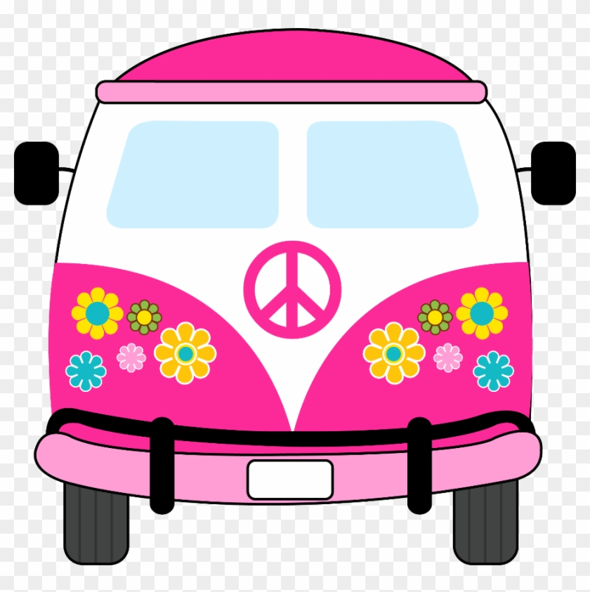 Peace - Hippie Van Clipart #788764